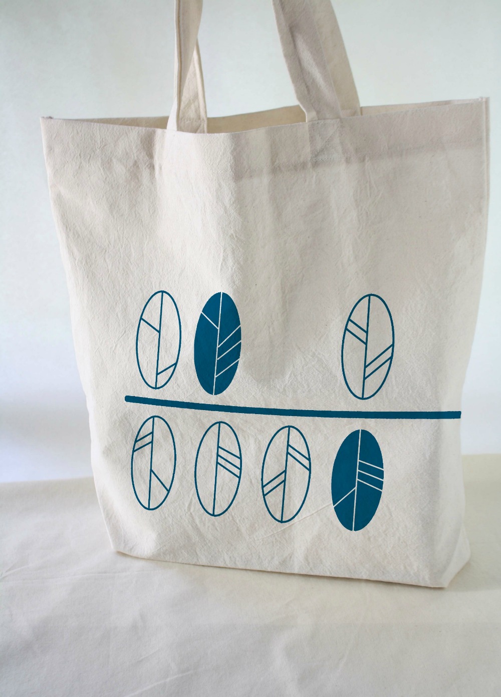 Eco Bags Cotton Totebags Hand Printed on Luulla